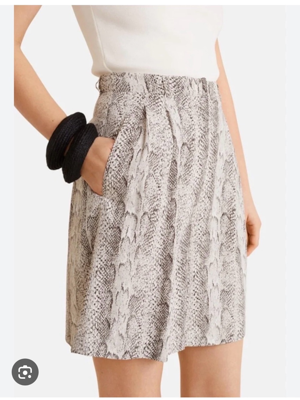 Mango Shorts and Blouse set